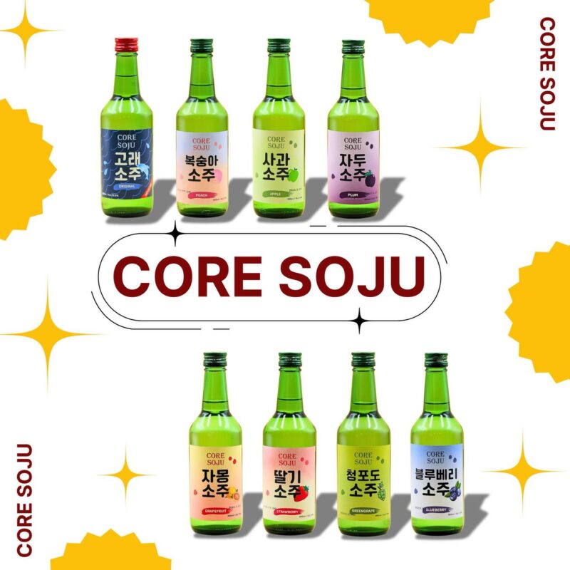 thùng soju 6 chai