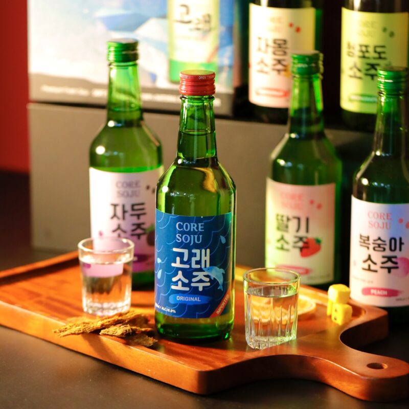 thùng rượu soju 6 chai