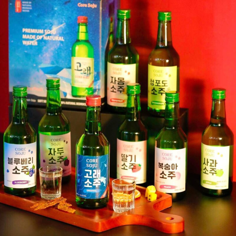 rượu soju 6 chai