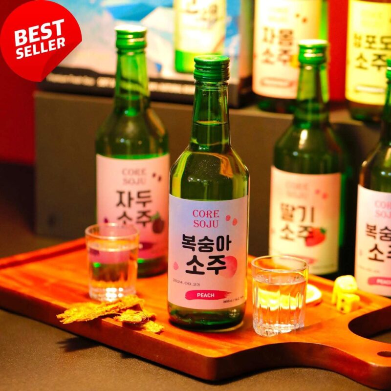 soju hàn quốc 6 chai