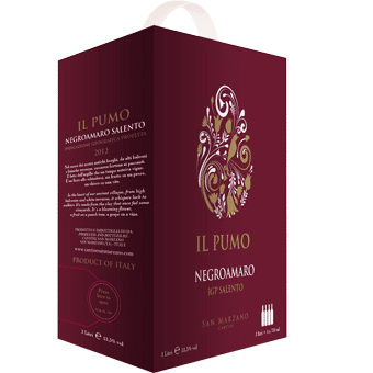 Rượu Vang Ý IL Pumo Negroamaro Bịch 3L