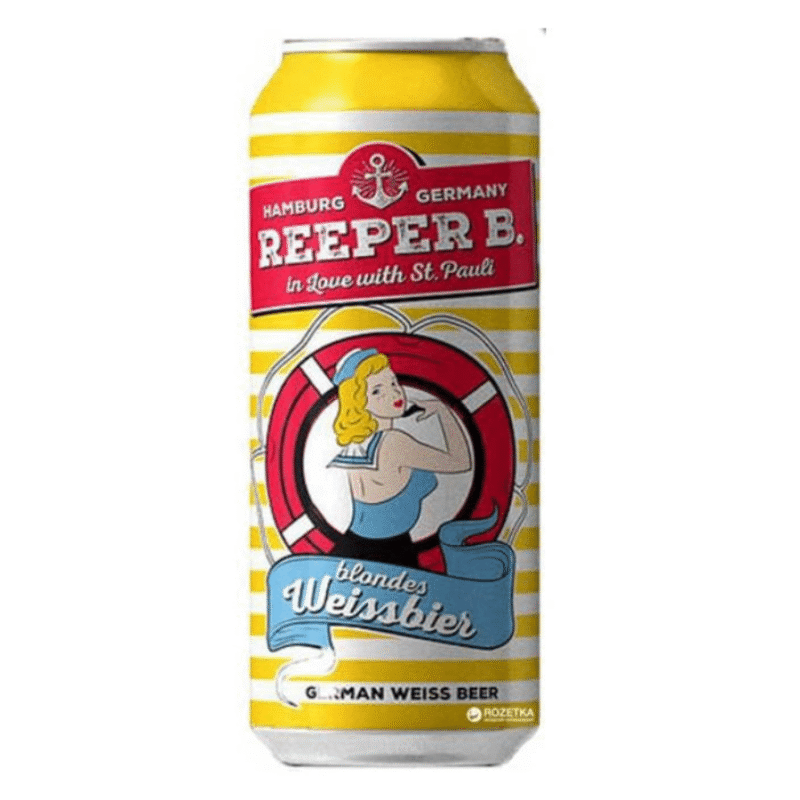 Bia Lon Reeper B Blondes Weissbier  500ML