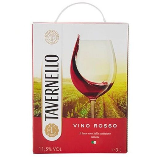 Rượu Vang Bịch Tavernello 3 Lít