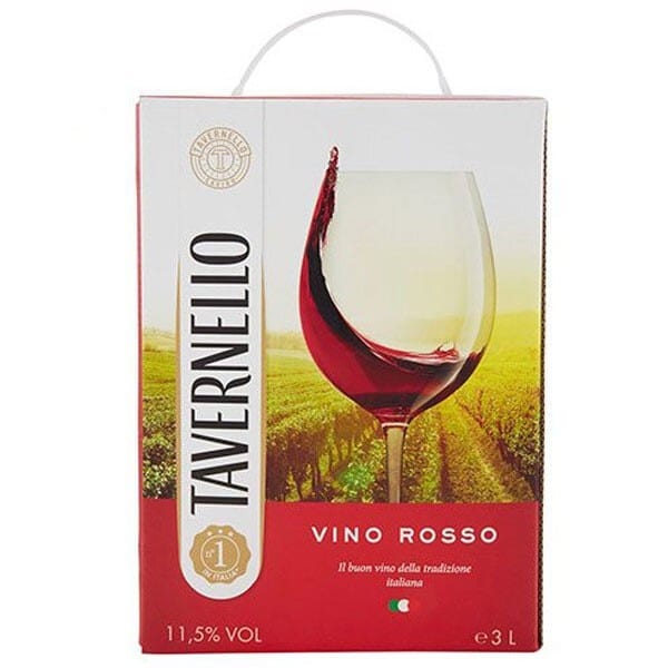 Rượu Vang Bịch Tavernello 3 Lít
