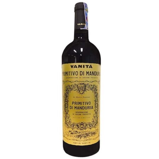 Rượu Vang Vanita Primitivo Di Manduria Vendemmia