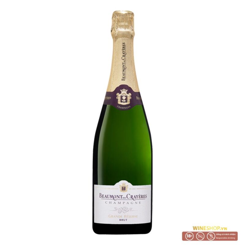Rượu Sâm Panh Champagne Beaumont Des Crayères Grande Réserve Brut 750ML