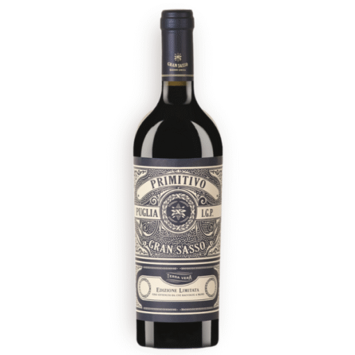 Rượu Vang Ý Gran Sasso Primitivo Puglia IGT