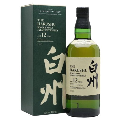 Rượu Hakushu 12 Years Old – Single Malt Whisky Japan chính hãng, hương vị đậm đà, giao hàng toàn quốc tại WINESHOP.vn.