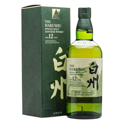 Rượu Hakushu 12 Years Old Limited 100th Anniversary – Single Malt Whisky Japan chính hãng, hương vị đậm đà, giao hàng toàn quốc tại WINESHOP.vn.