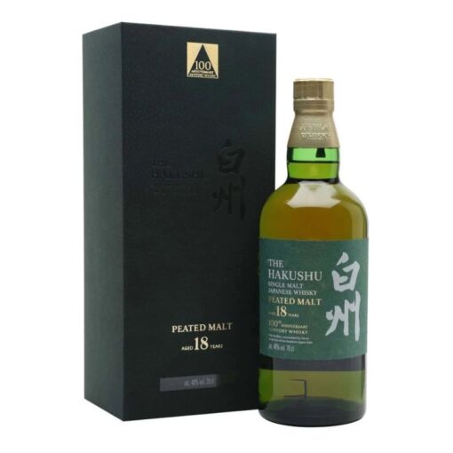 Rượu Hakushu 18 Years Old Limited 100th Anniversary – Single Malt Whisky Japan chính hãng, hương vị đậm đà, giao hàng toàn quốc tại WINESHOP.vn.