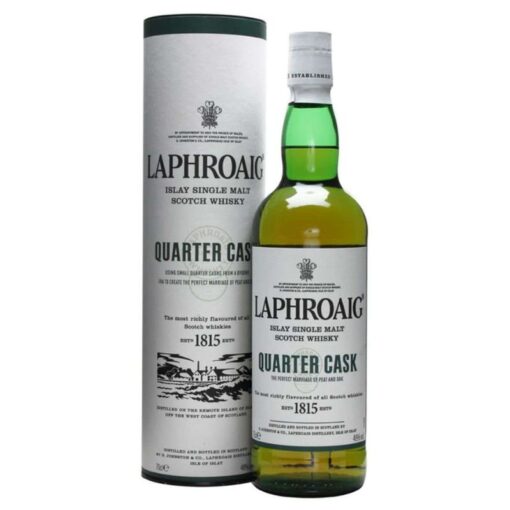 Rượu Laphroaig Quarter Cask – Single Malt Whisky Islay, Scotland chính hãng, hương vị đậm đà, giao hàng toàn quốc tại WINESHOP.vn.