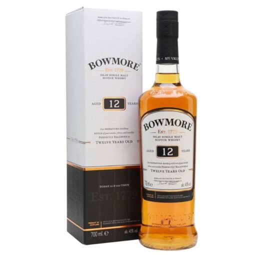 Rượu Bowmore 12 YO (12 Years) - Single Malt Whisky Islay
