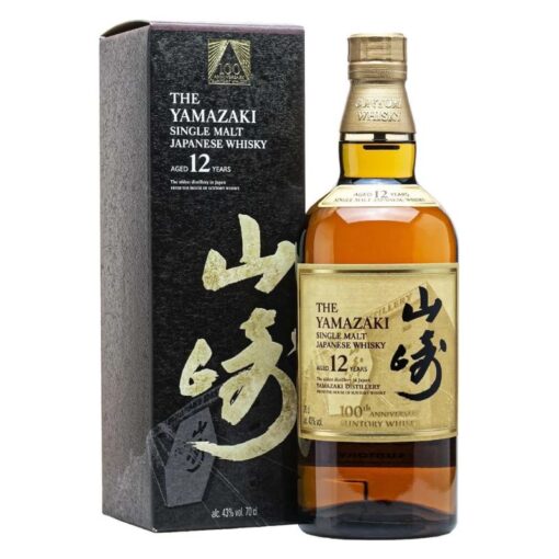 Rượu Yamazaki 12 Years Old Limited 100th Anniversary – Single Malt Whisky Japan chính hãng, hương vị đậm đà, giao hàng toàn quốc tại WINESHOP.vn.