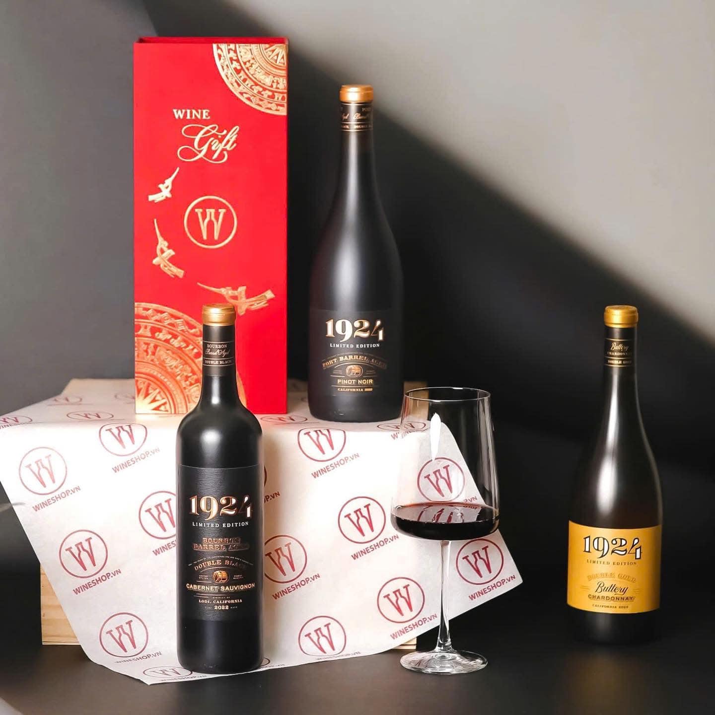 Quà tặng Trung Thu cao cấp - Rượu vang quà tặng