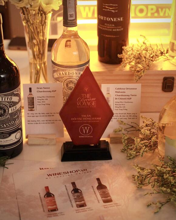 WINESHOP.vn – Đối Tác Đồng Hành Tại The Dream Voyage 2025