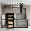 Tủ Bảo Quản Cigar Adela 450 điếu máy nén chính hãng