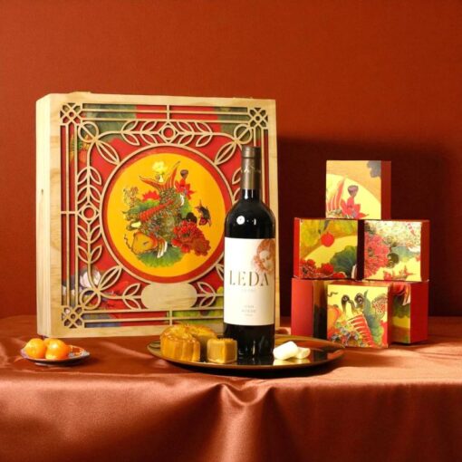 Hộp Quà Nguyệt Tựu Leda Davinci Vino Rosso