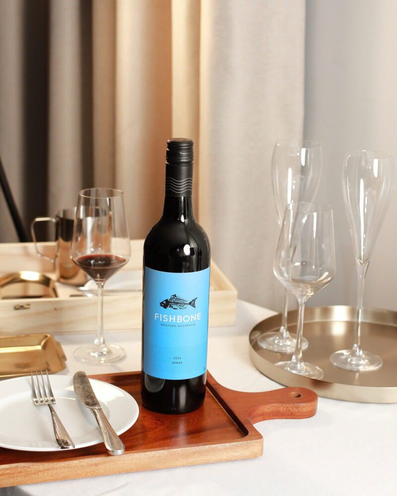 Rượu Vang Úc Fishbone Blue Shiraz