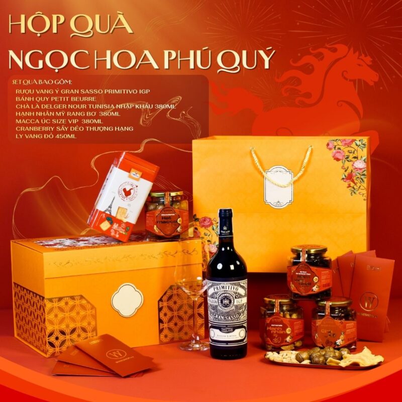 Hộp Quà Tết Ngọc Hoa Phú Quý – 07