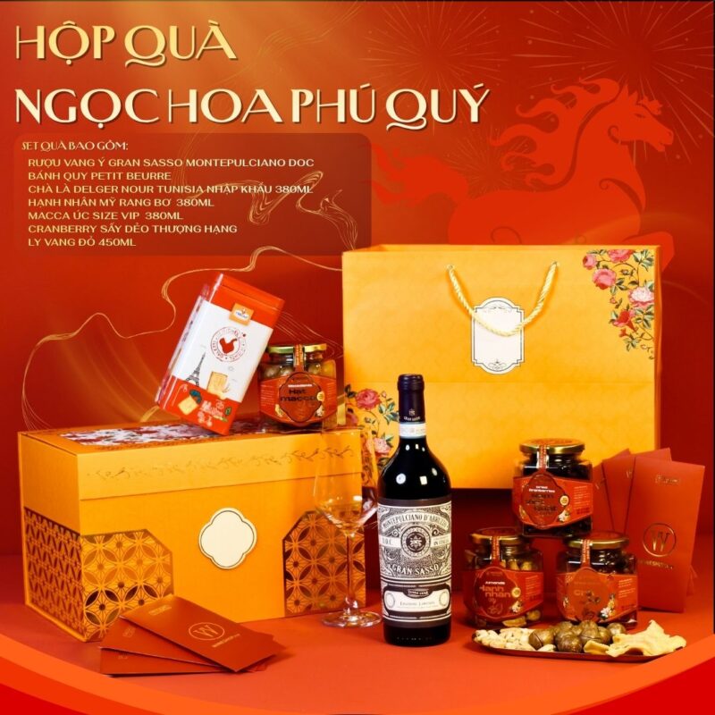 Hộp Quà Tết Ngọc Hoa Phú Quý – 06