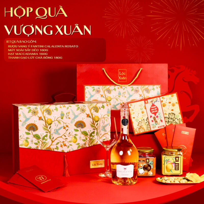 Set bánh mứt hộp quà tết 2026