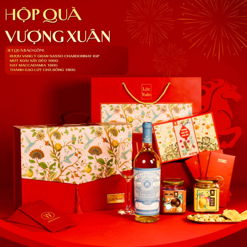 Set bánh mứt hộp quà tết 2026