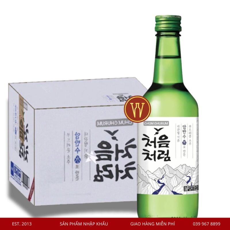 Rượu Soju Hương Truyền Thống Chum Churum Original Fresh﻿ (Thùng 20 chai)