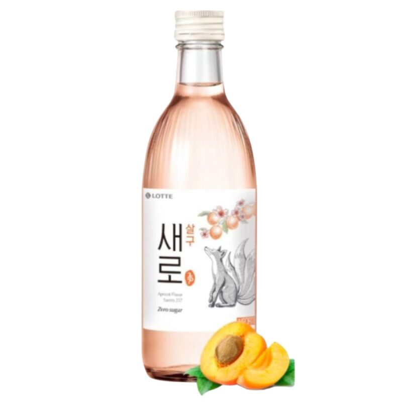 Rượu Soju Saero Chum Churum Zero Sugar Hương Mơ Apricot