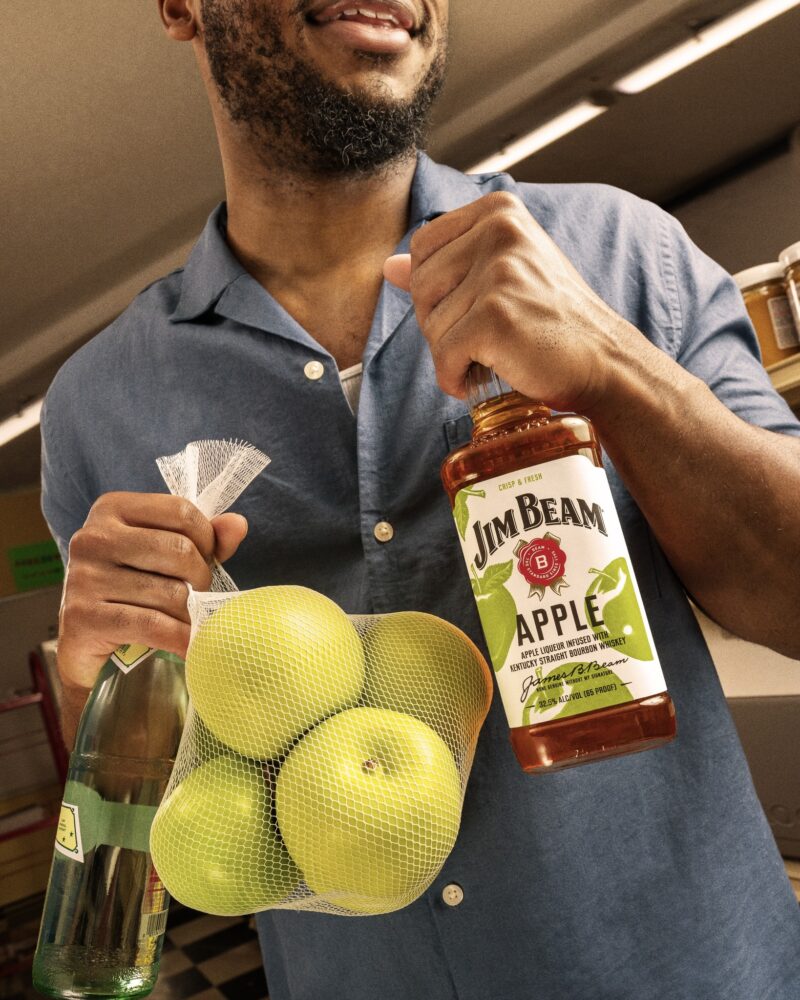 Rượu Whisky Bourbon Jim Beam Apple