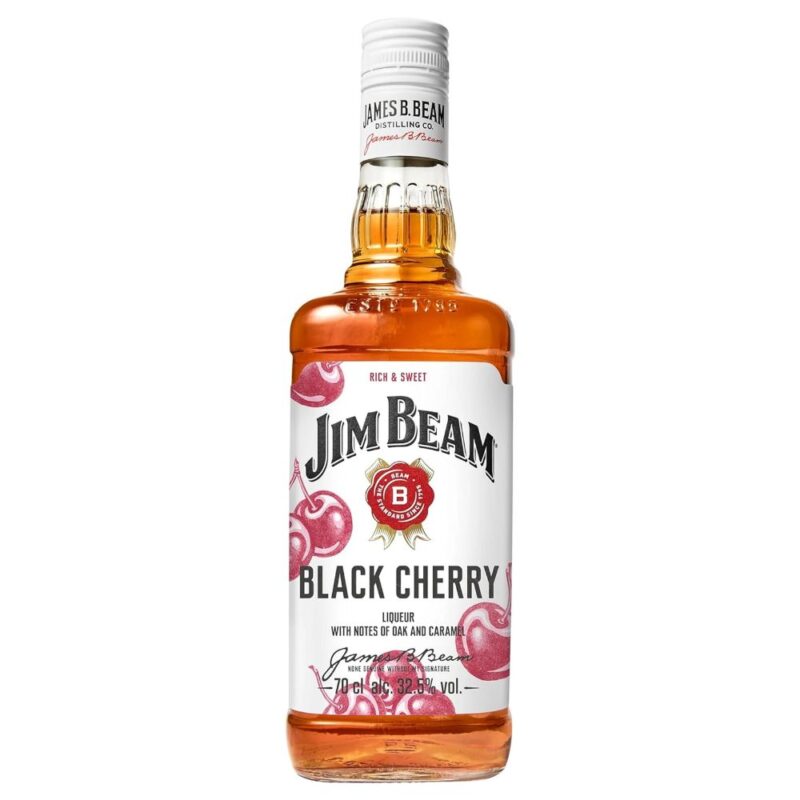 Rượu Whisky Bourbon Jim Beam Black Cherry