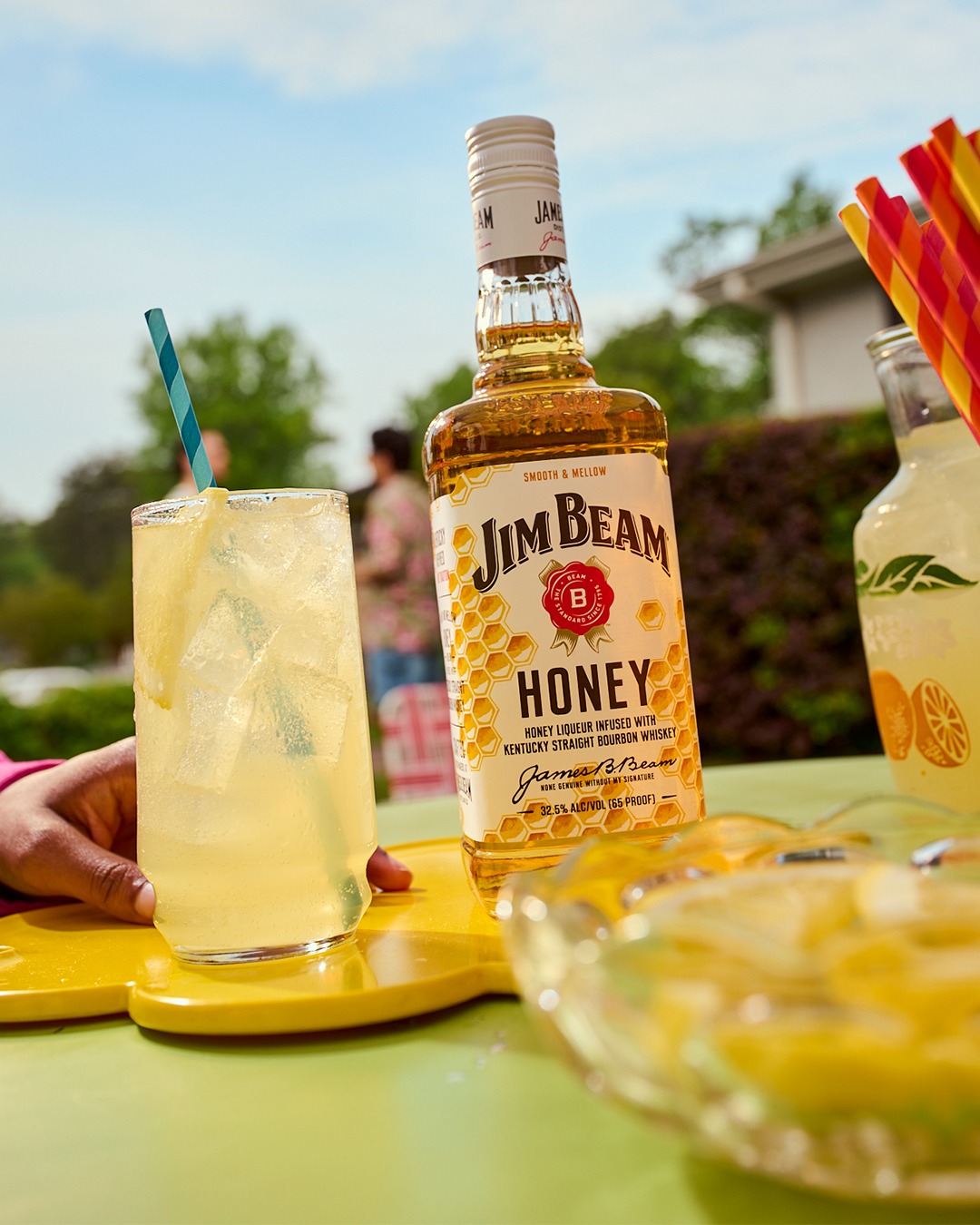 Rượu Whisky Bourbon Jim Beam Honey Vị Mật Ong