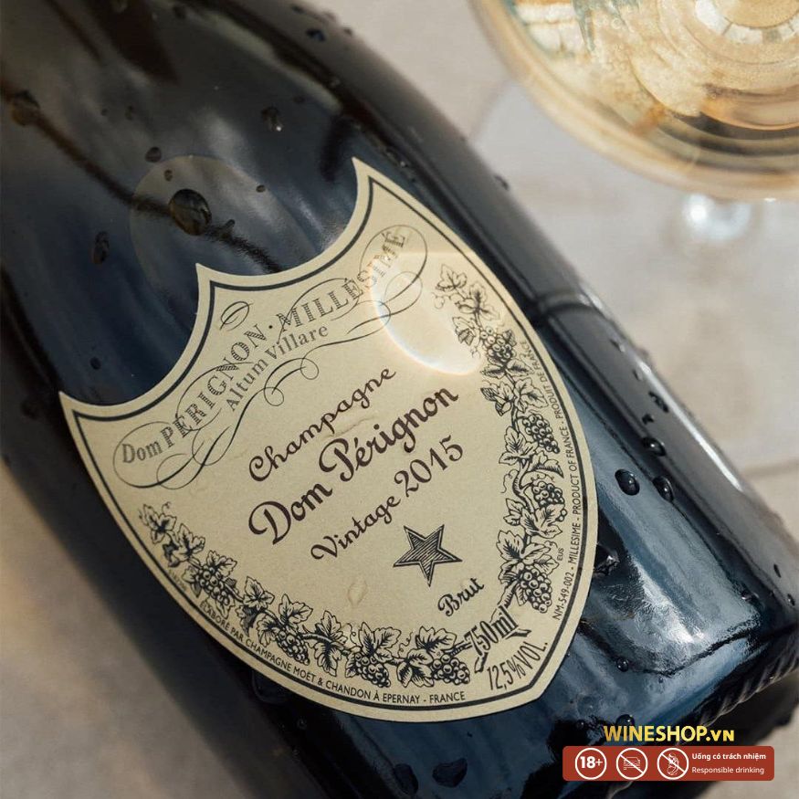 Rượu Sâm Panh Champagne Dom Pérignon Brut 2015