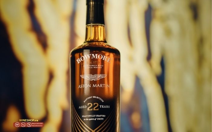 Chai rượu bowmore 22