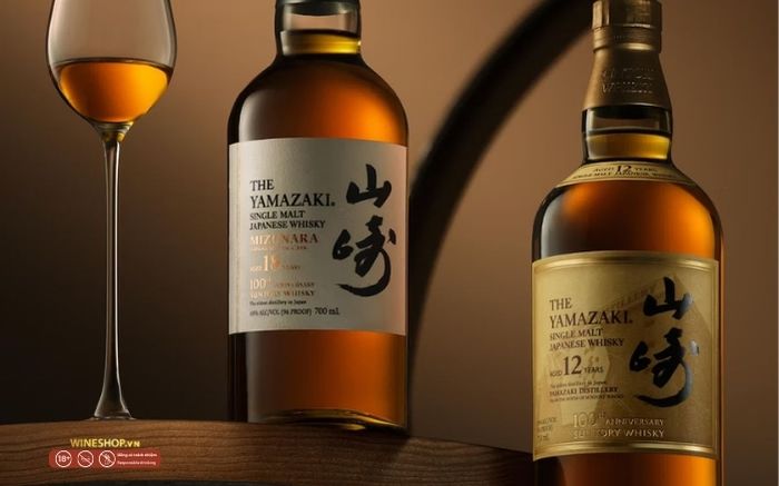 Rượu Yamazaki 12 năm Japanese single malt whisky chính hãng