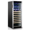 Tủ Rượu Vang Vinocave 85 Chai Viền Bạc - Có Giá Treo Ly