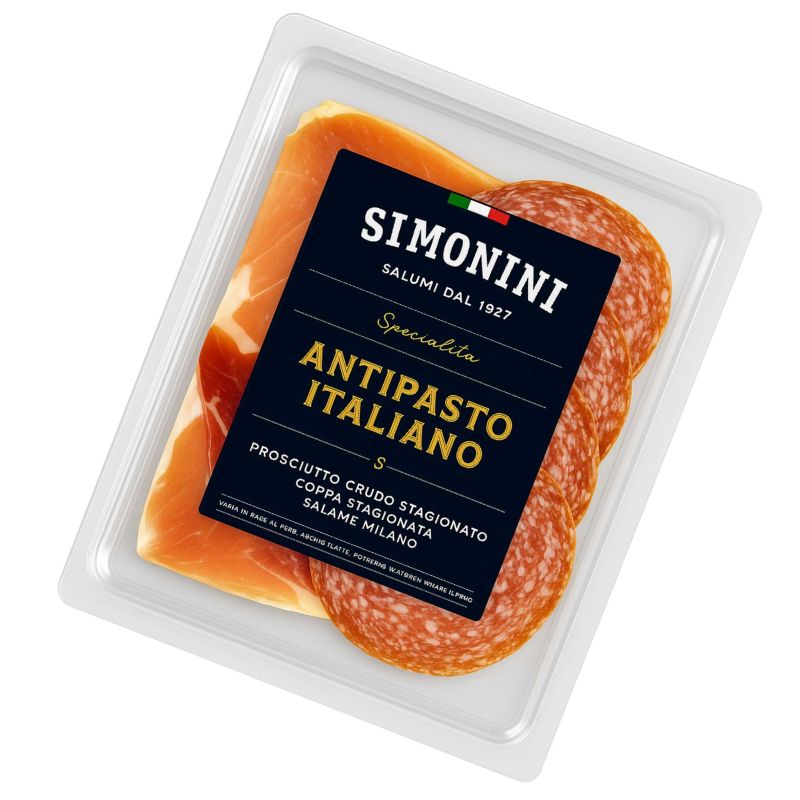 Set 3 loại Antipasto Mix Sliced Simonini 120g