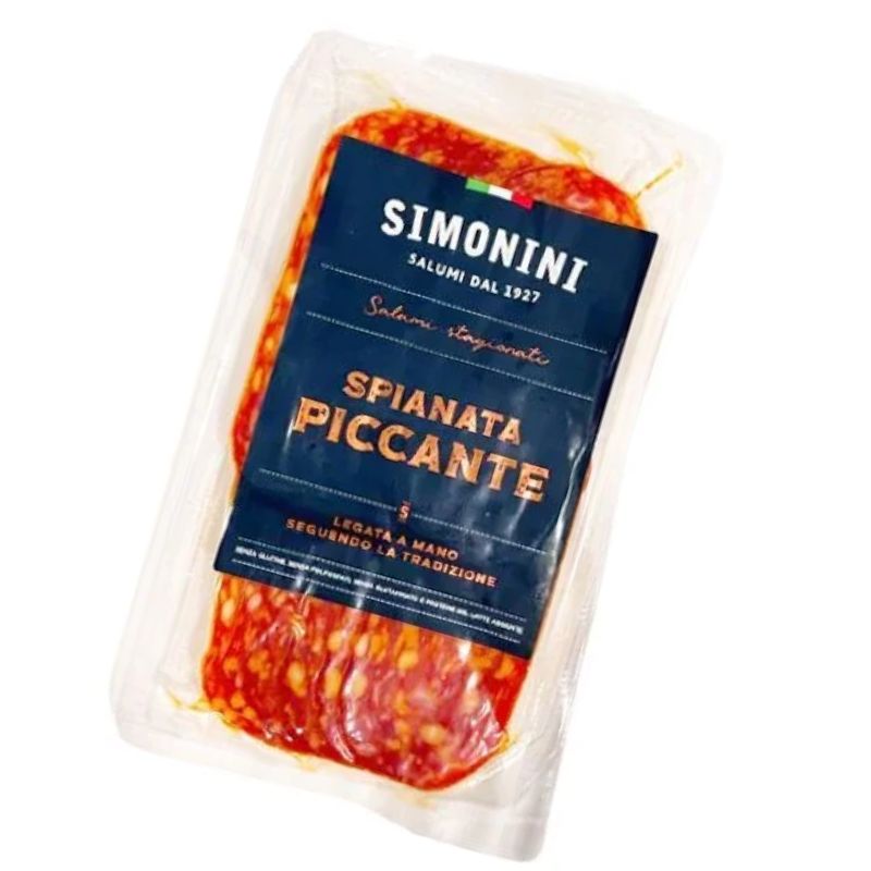 Spicy Salami SlicedSalame Piccante sliced 8og