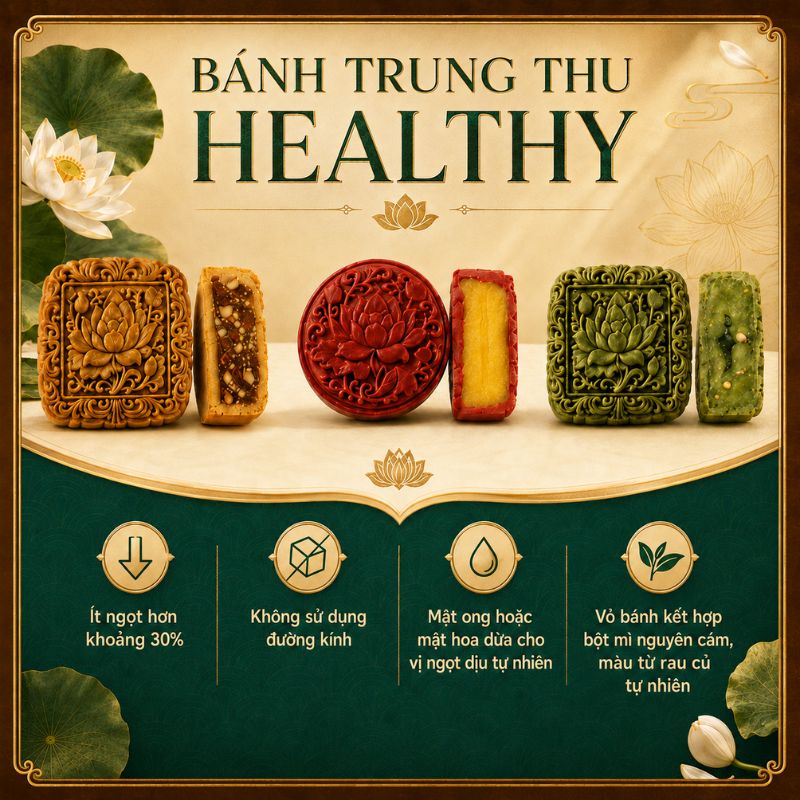 bánh trung thu healthy