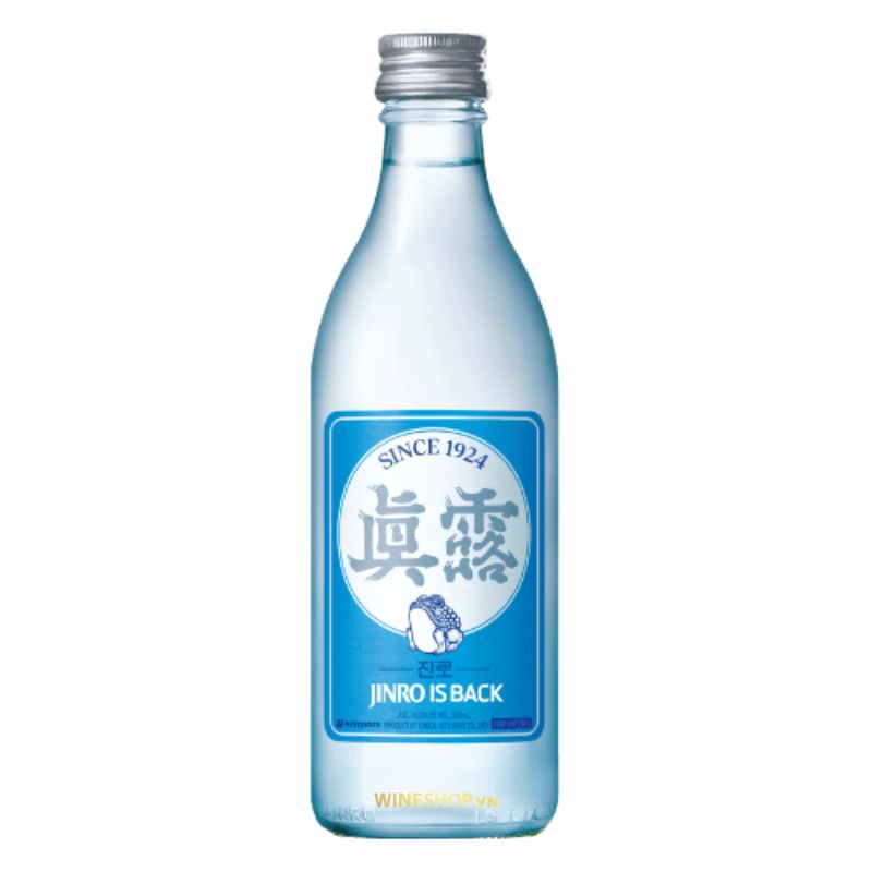 Rượu Soju Jinro Is Back Vị Truyền Thống 360ml (Thùng 20 chai)