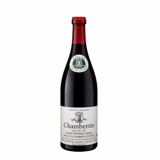 Rượu Vang Đỏ Louis Latour Chambertin Grand Cru Cuvée Héritiers Latour 2010