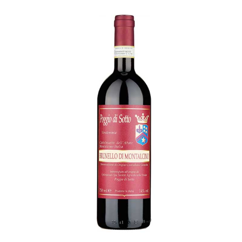 Rượu Vang Đỏ Poggio Di Sotto Brunello Di Montalcino 2018