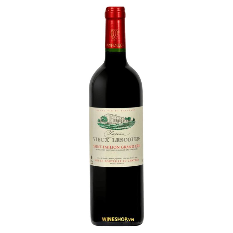 Rượu Vang Pháp Château Vieux Lescours Saint-Émilion Grand Cru