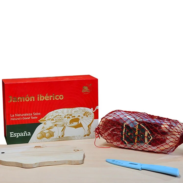 Hộp quà Đùi Jamón Ibérico Serano không xương 1Kg