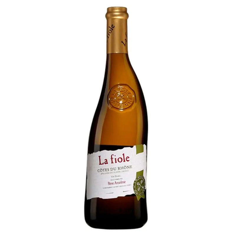 Rượu Vang Pháp La Fiole Côtes Du Rhône Blanc Père Anselme 2025