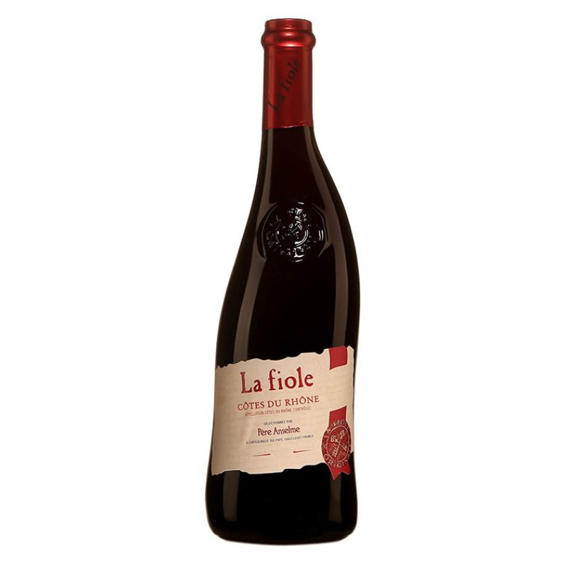 Rượu Vang Pháp La Fiole Côtes Du Rhône Rouge Père Anselme 2023