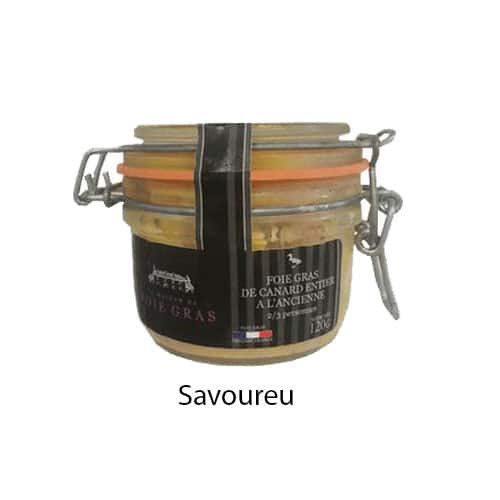 Pate Pháp Foie Gras Entier An Savoureu 120g