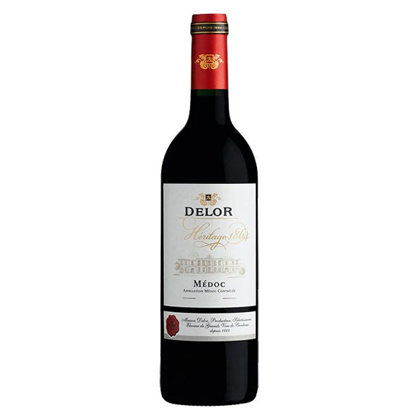Rượu Vang Pháp Delor Heritage 1864 Bordeaux Rouge