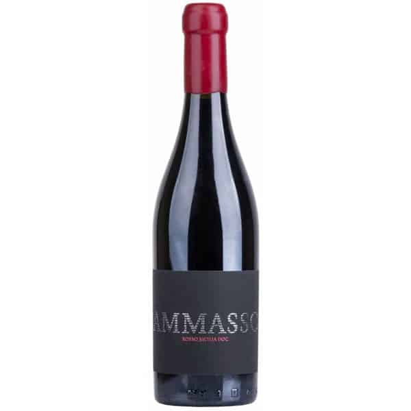 Rượu vang ý Ammasso Rosso Sicilia Doc 2015