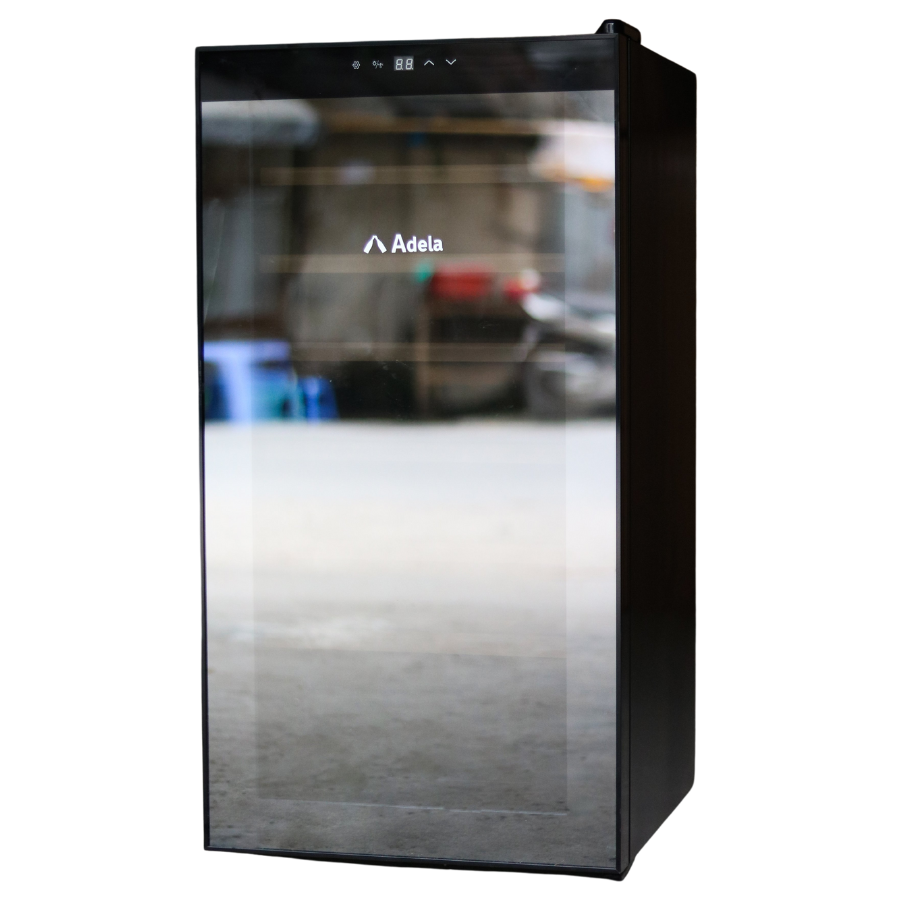 Tủ Rượu Vang Adela 28 Chai Kính Tráng Gương