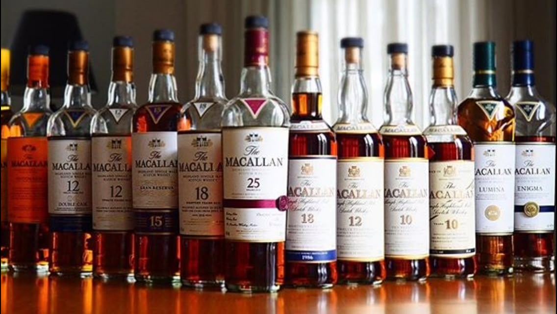 Rượu Whisky Macallan Năm Double Cask - Single Malt Scotch Whisky tặng bố